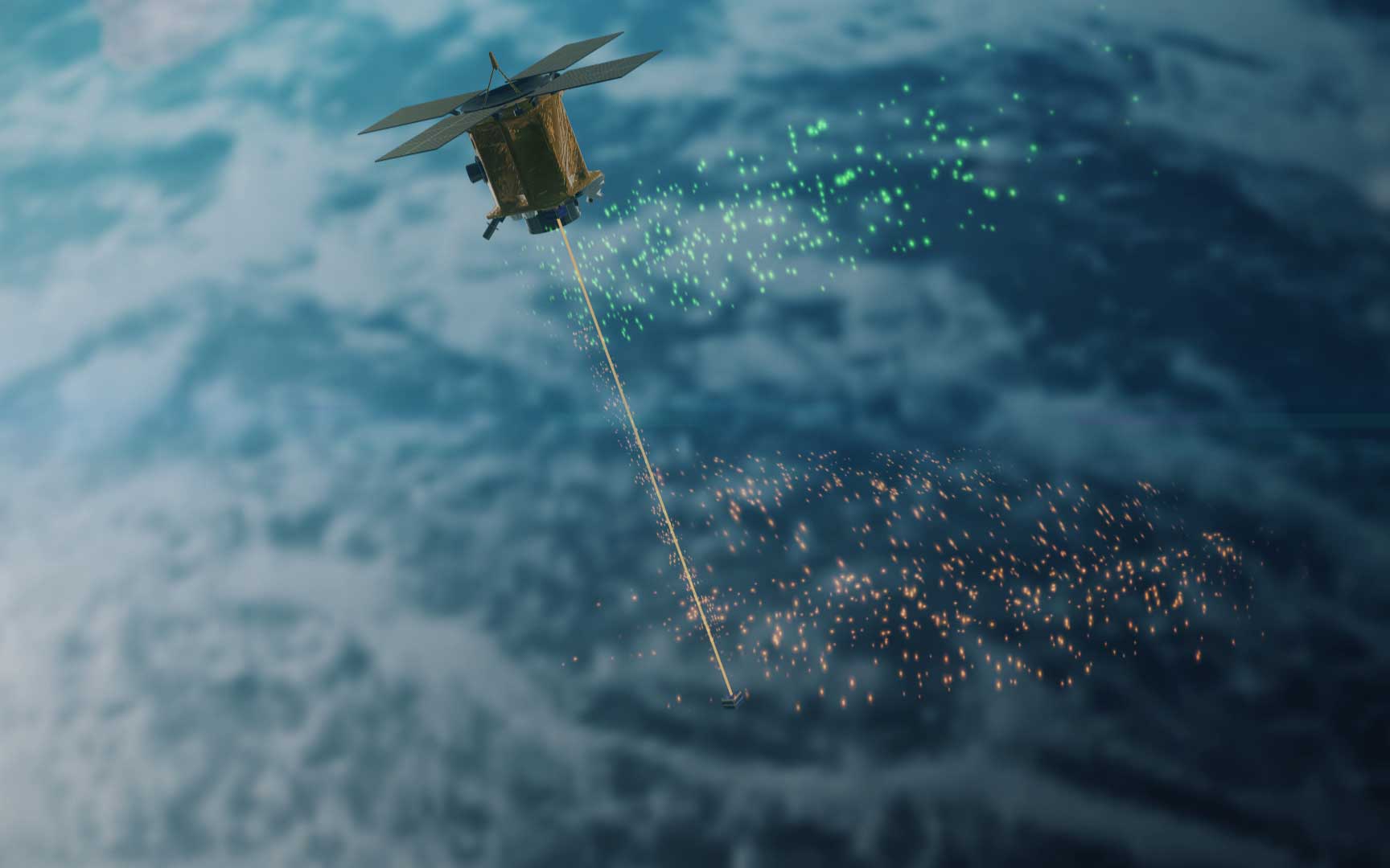 E.T. PACK-Fly, desorbitado de basura espacial mediante amarra espacial electrodinámica