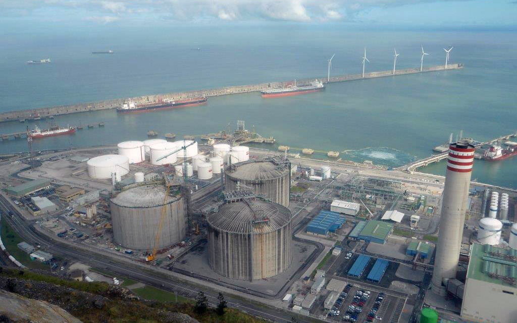 Planta regasificadora GNL Bahía de Bizkaia Gas (3º tanque)
