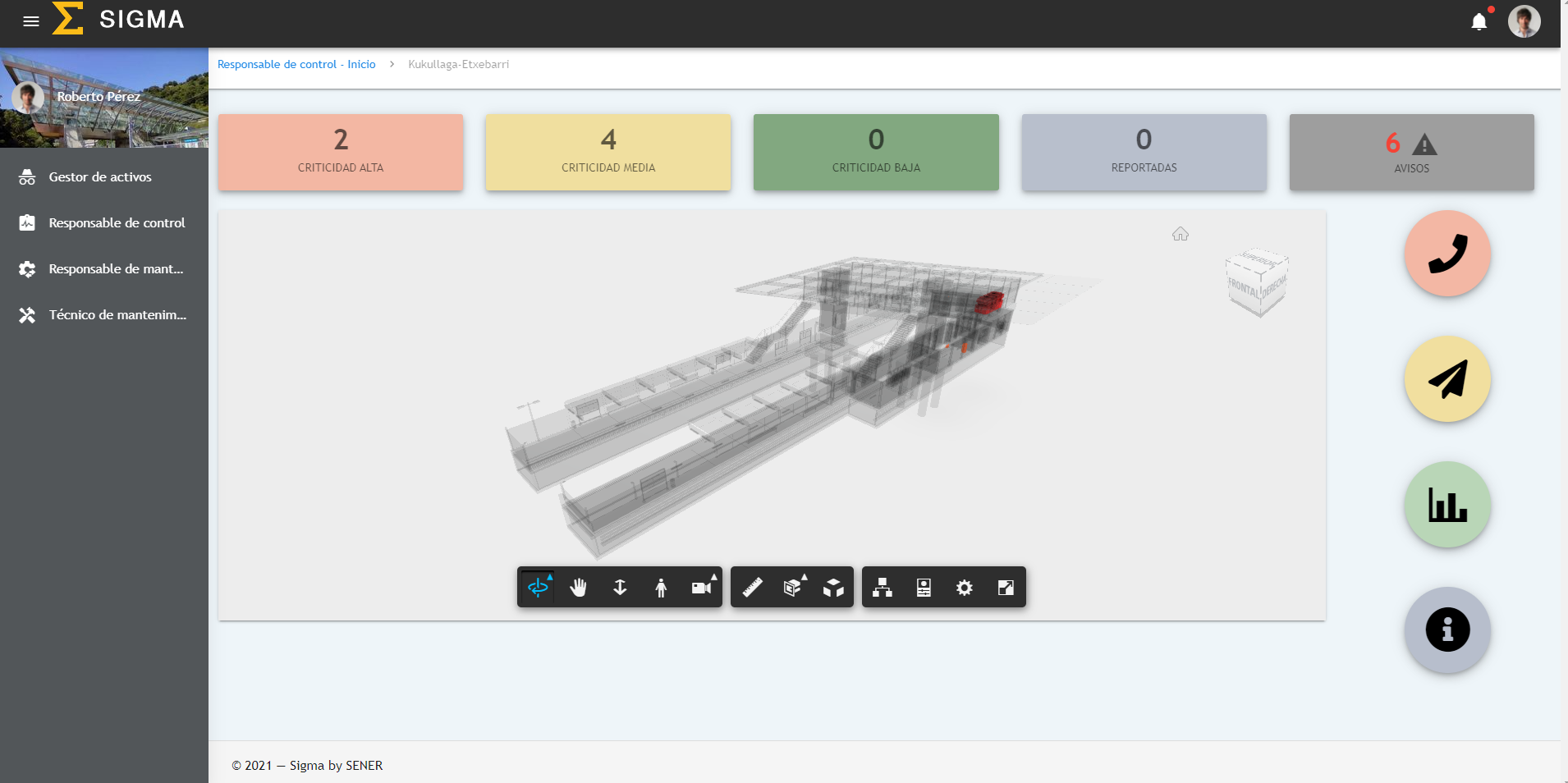 SIGMA: operación, mantenimiento y gestión de activos en una plataforma integrada 