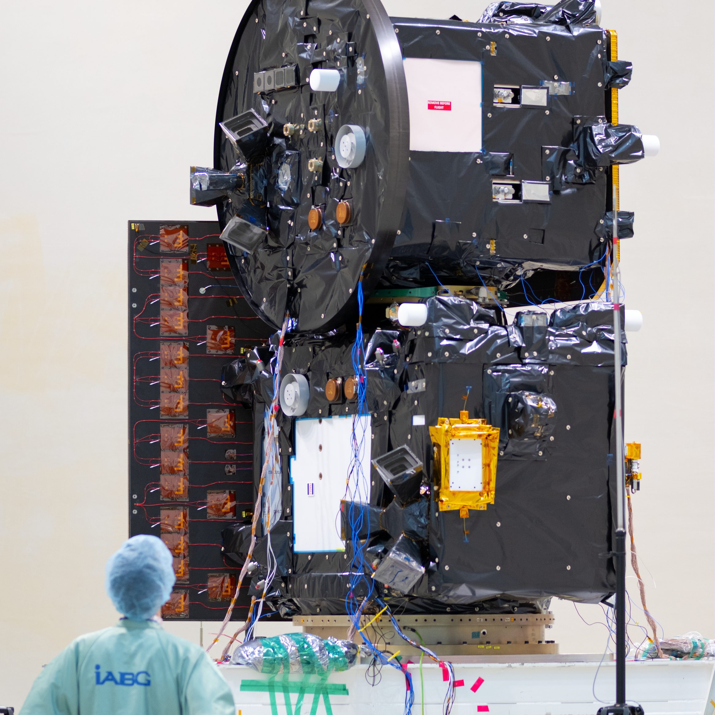 Stacked Proba-3 satellites. ©ESA