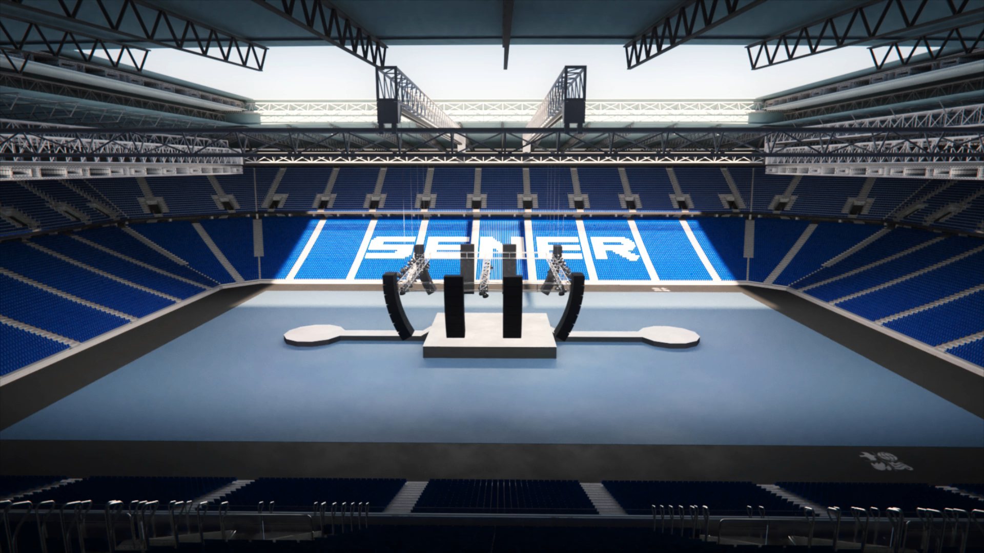 Velaria: solución aérea automatizada para estadios